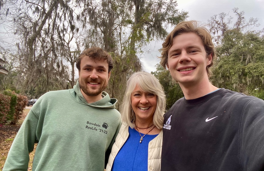 William Warlick, left, and Will Jorgensen, right