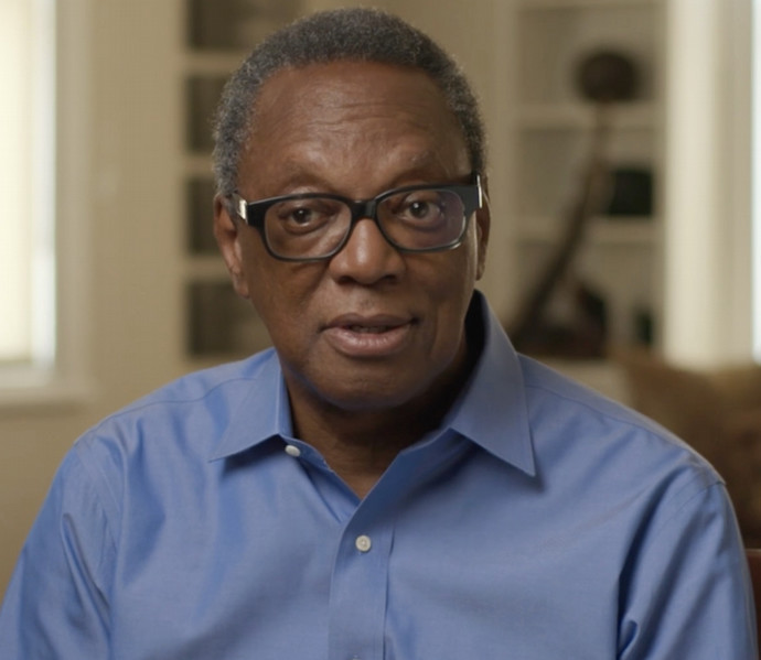 alvin hall speaking in the lorraine movie