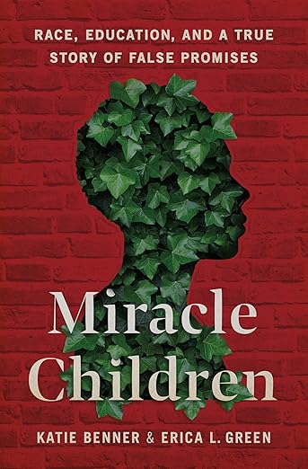 Benner book cover, Miracle Children