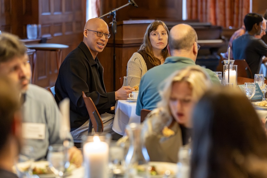 AI alumni dinner in Maine Lounge