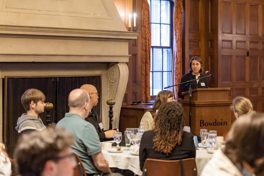 AI alumni dinner in Maine Lounge