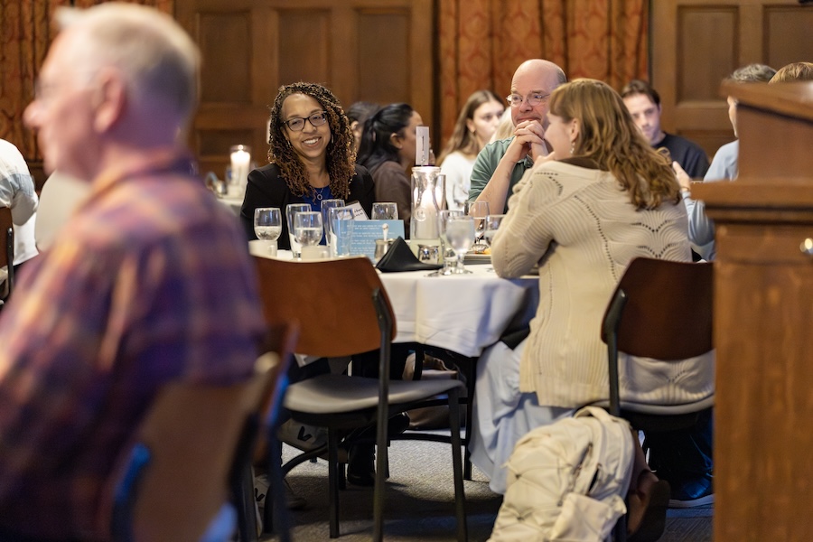 AI alumni dinner in Maine Lounge