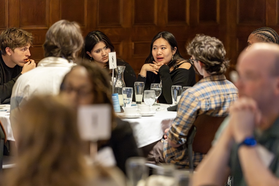 AI alumni dinner in Maine Lounge