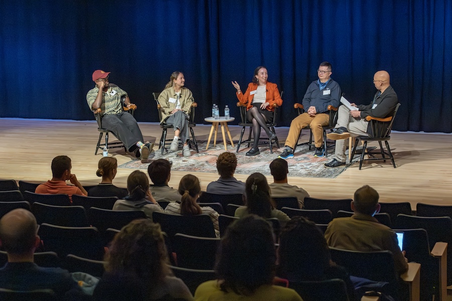 Panelists talk about AI