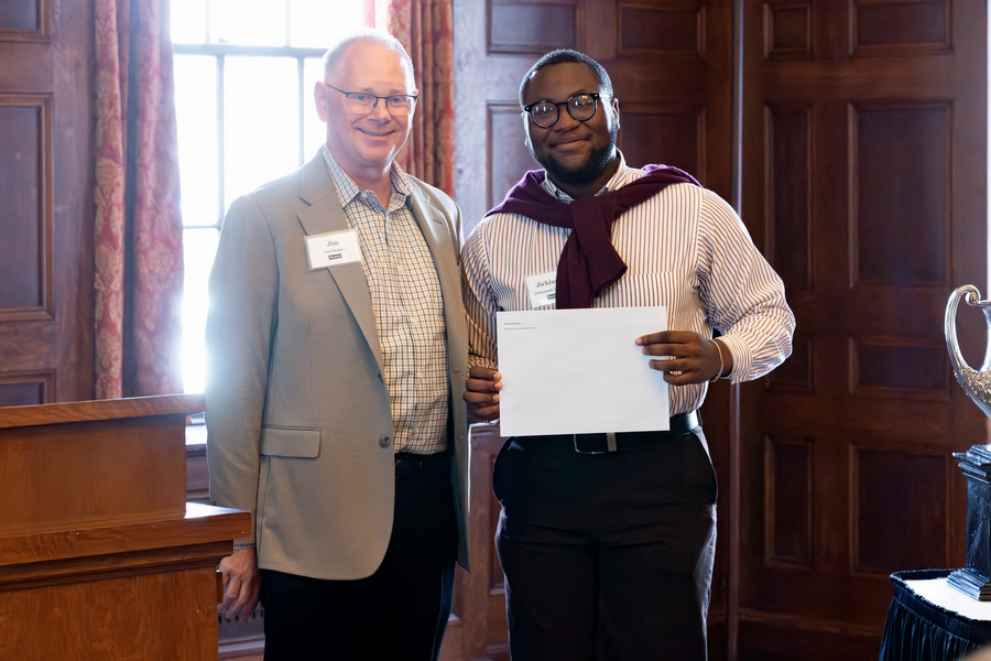 jickinson receives goodwin prize