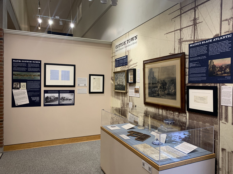 photo of cotton town exhibit MMM 2021-22