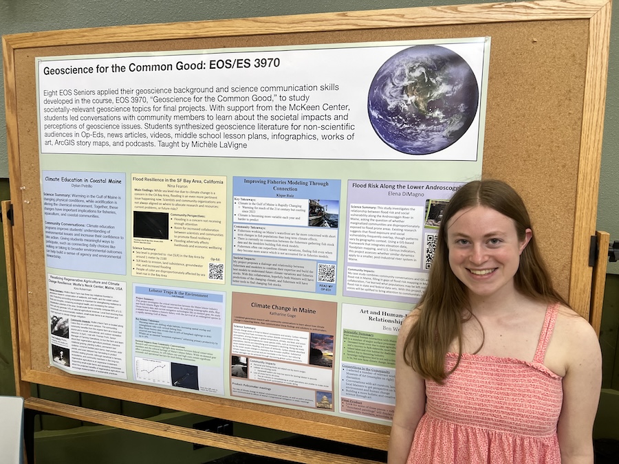 Gage at the symposium