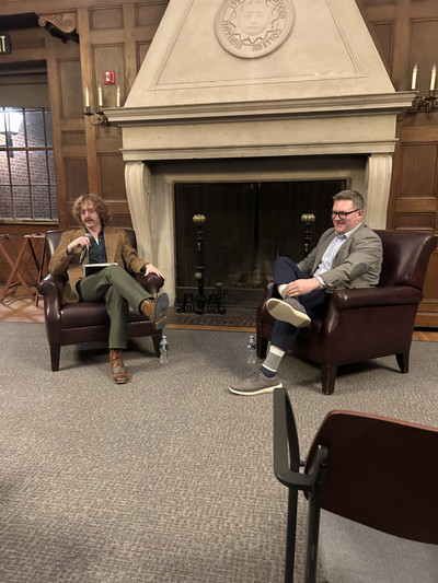 dan hennelly26 and john boerstler in main lounge