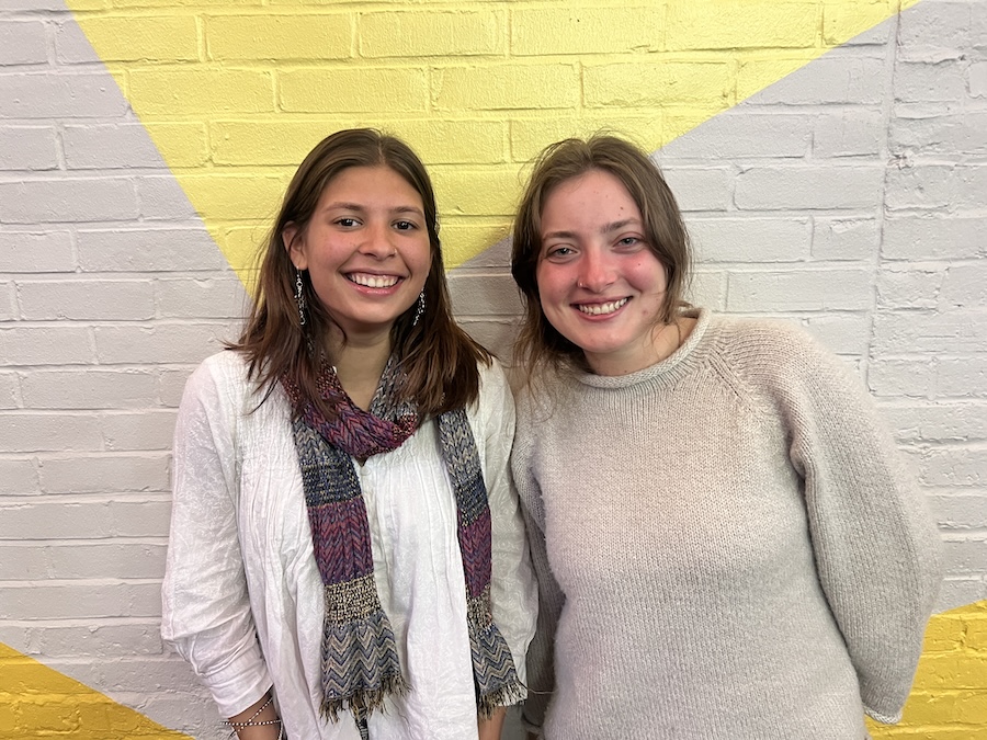 Asha Adiga-Biro ’28 and Nora Wunsch ’28 