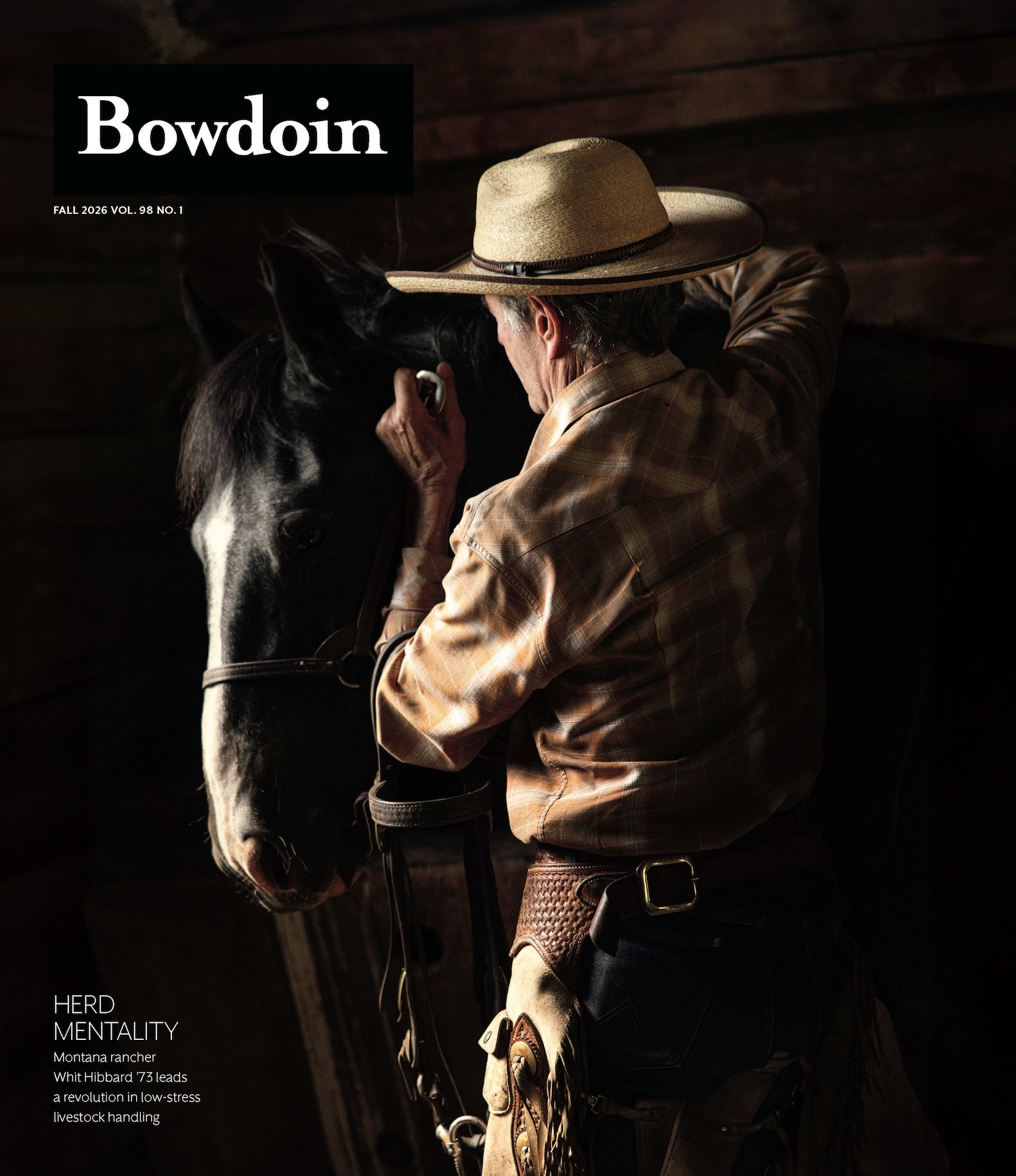 Cover of Fall 2026 Bowdoin Magazine