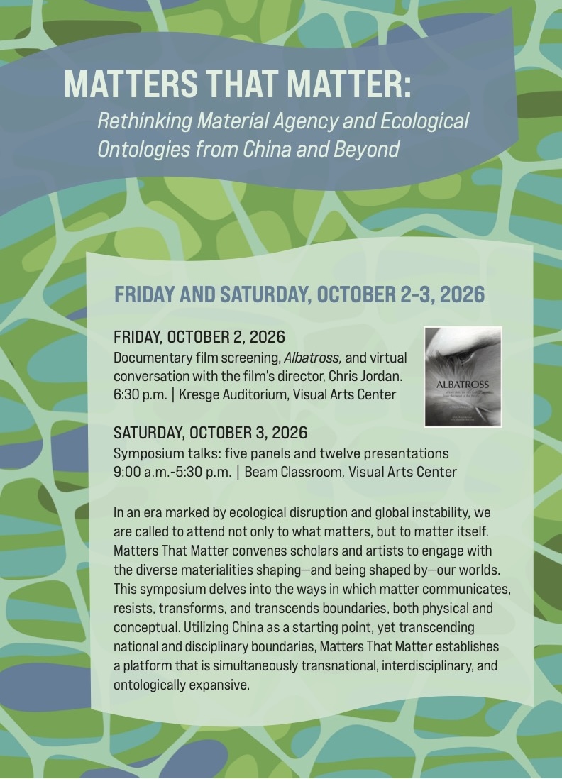 Matters that Matter symposium