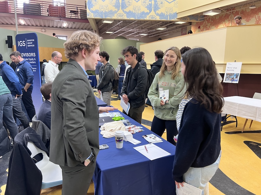 Chatting with a recruiter