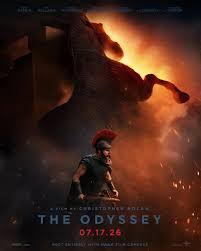 poster for the odyssey movie 2026