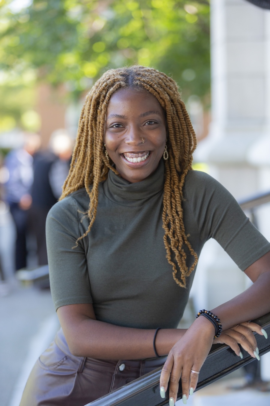 Portrait of Praise Hall