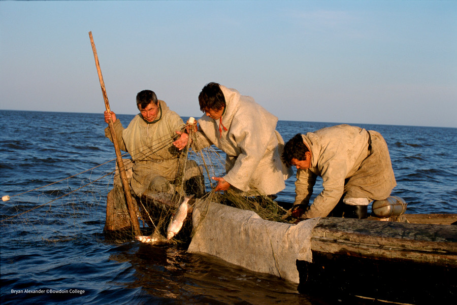 Nents fishermen in Arctic Russia
