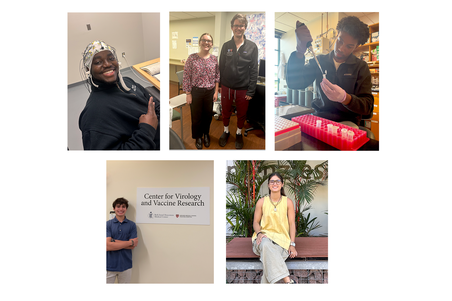 five funded interns