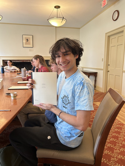 tewari26 at read-through of his screenplay