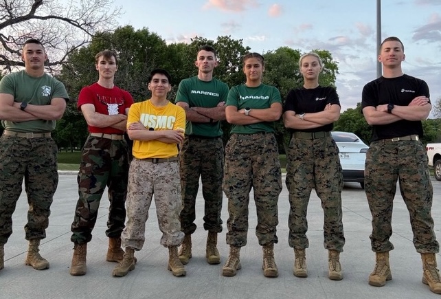 Uriel in marine corps officer training
