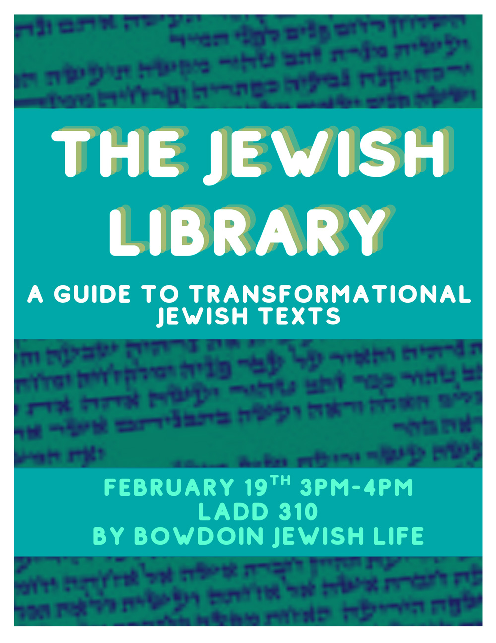 Poster: Jewish Library