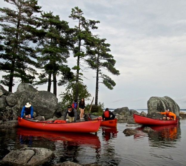 Canoe Tripping Bowdoin College