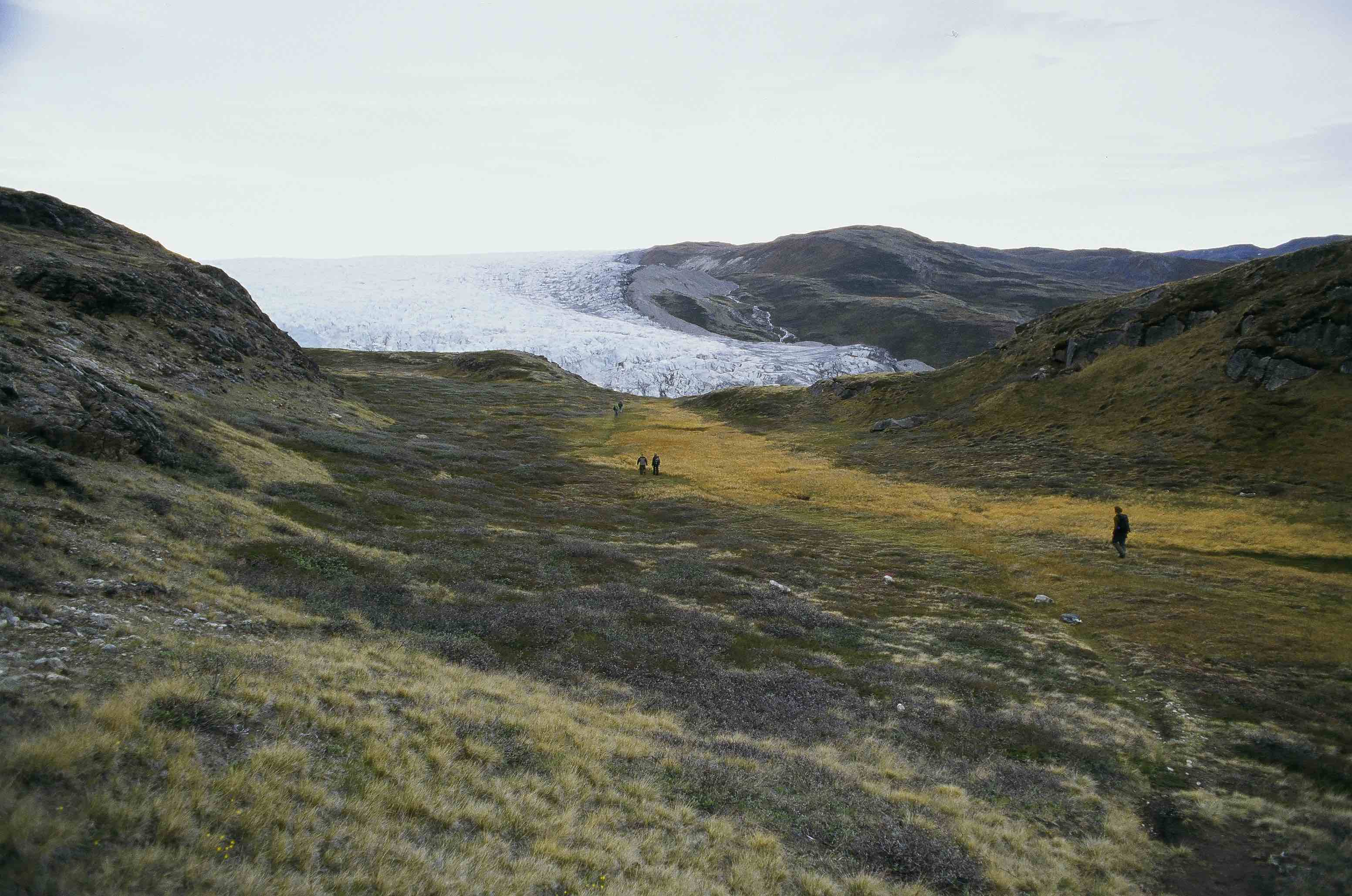 Kangerlussuaq, Greenland, at the edge of the Greenland Ice Sheet.