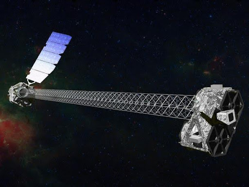 An illustration of NuSTAR.