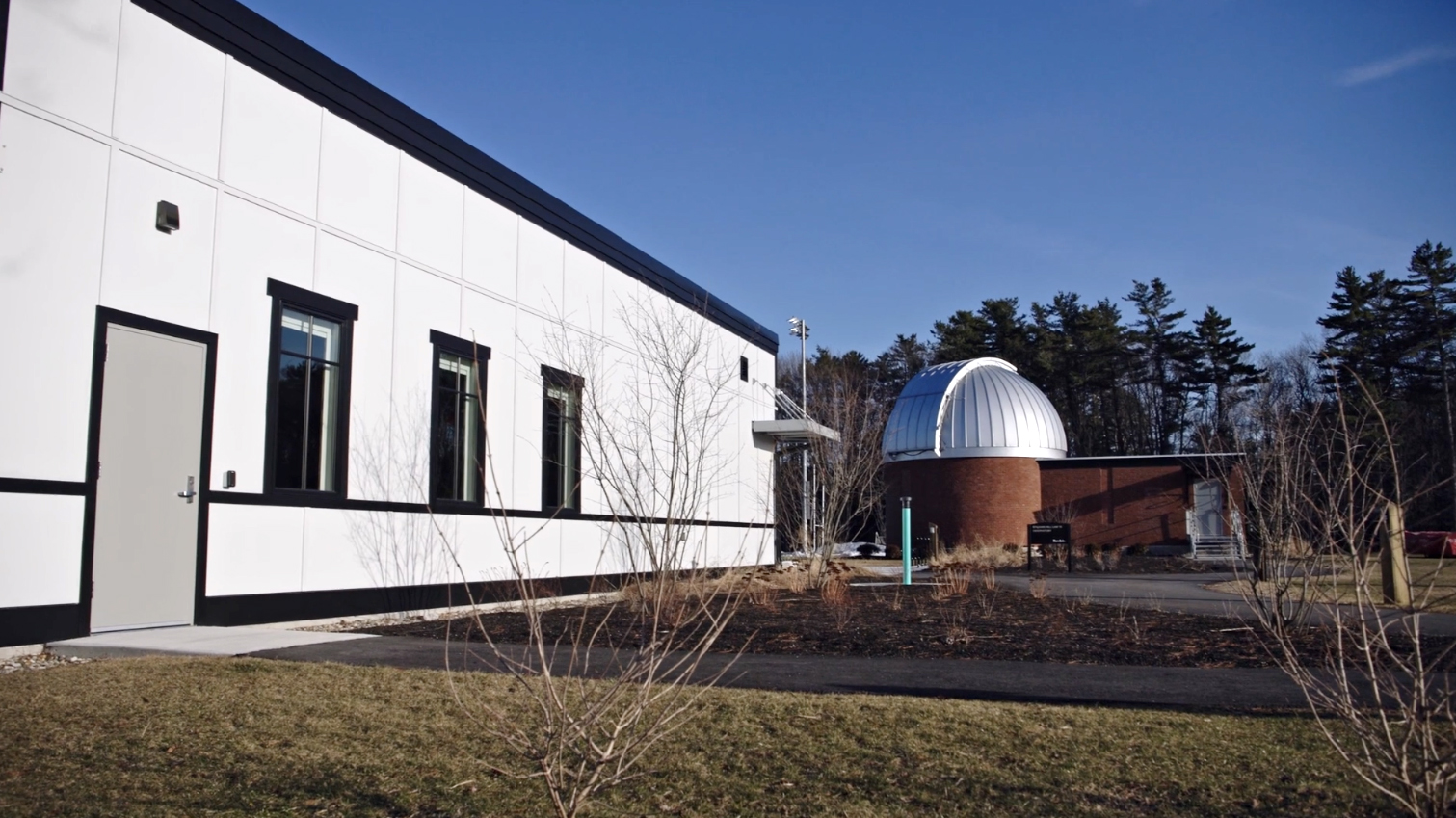 The newly renovated Observatory complex including a classroom