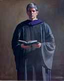 Painting of Willard Enteman