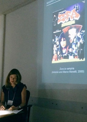 Allison Cooper presenting at a conference