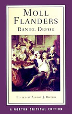 moll flanders defoe kibbie book cover
