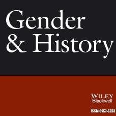 Gender and History Book Cover Image