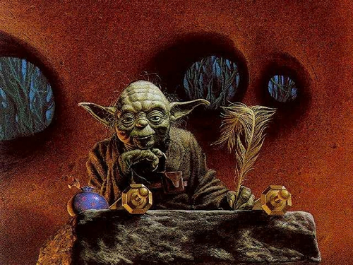 Illustration of Yoda