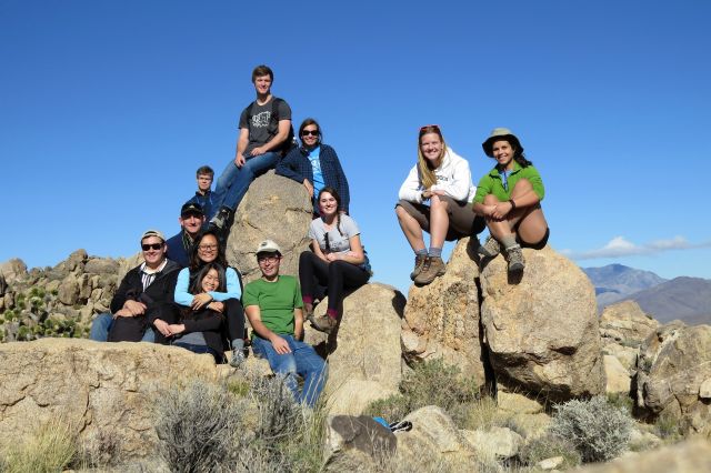 mojave preserve group photo