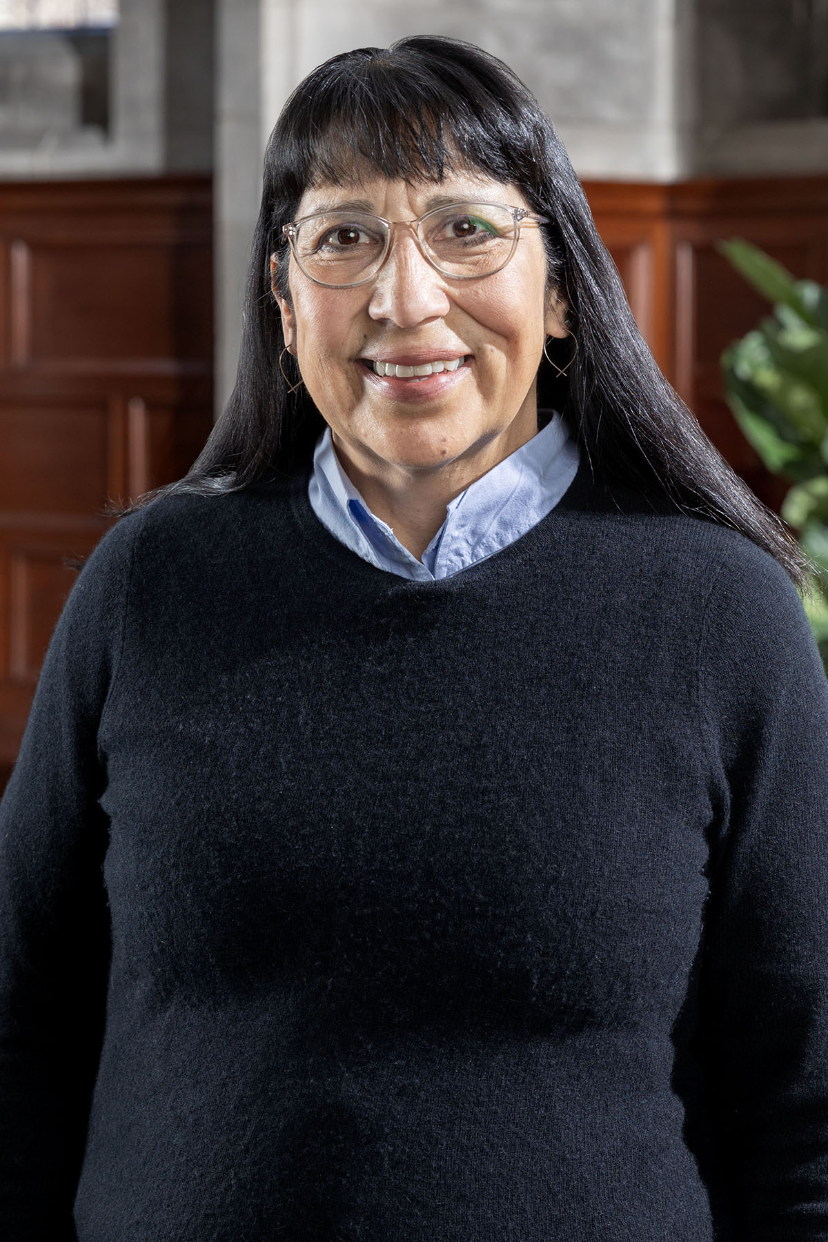 Exhibit Coordinator Lydia Romero