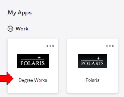 Degree Works Login 1