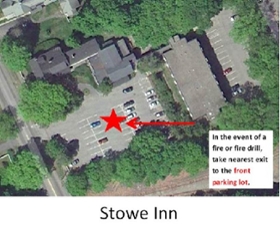 Stowe Inn Fire Rally Points