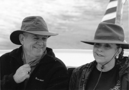 Photo of Donald Goldsmith and Wife
