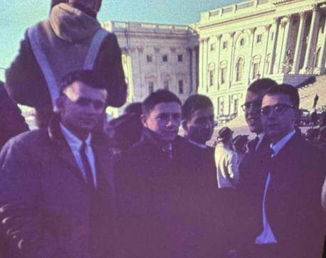 L to R, Harry Noel, Al Loane, Roger Saillant, Joe Zelinsky, Peter Sapienza.
