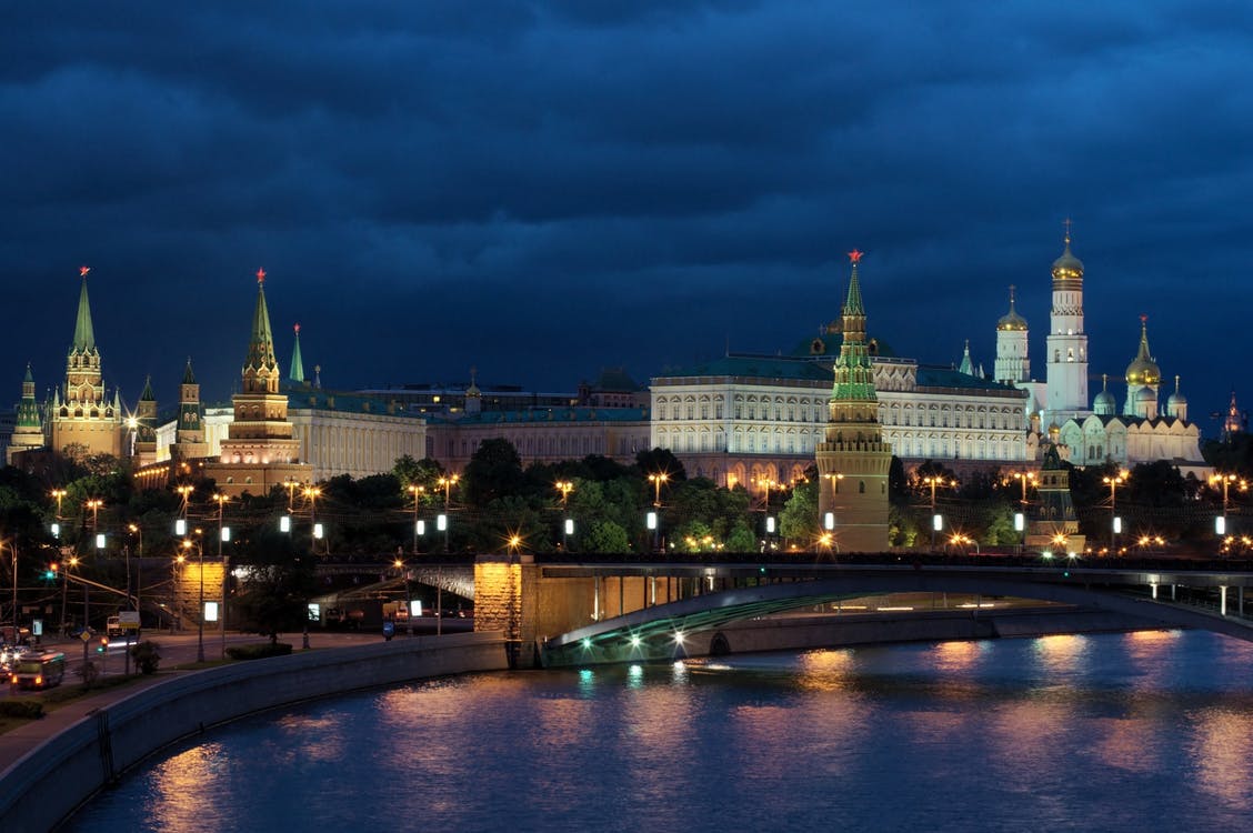 St. Petersburg At Night