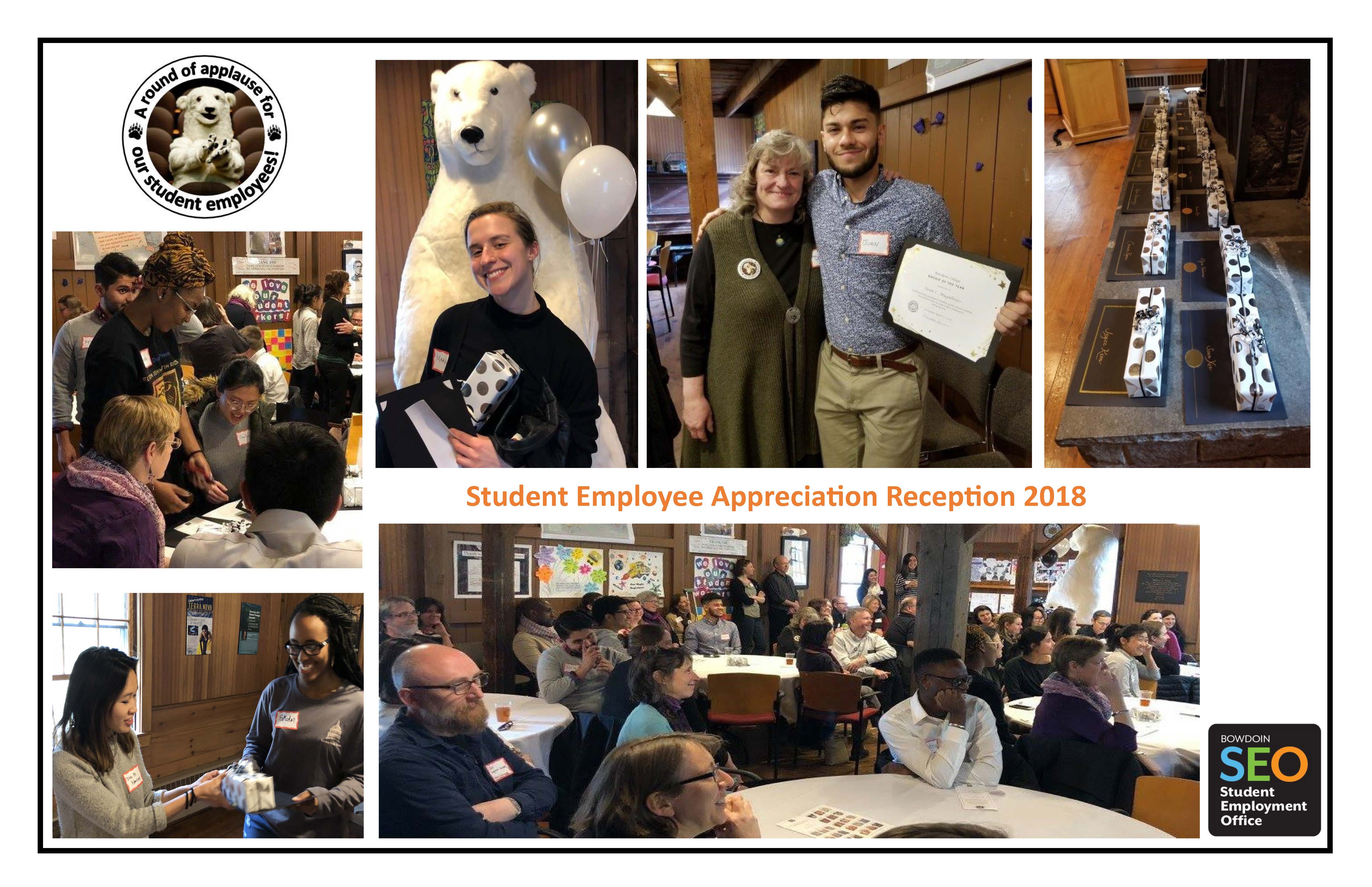 Student Employee Appreciation Reception 2018 photo compilation