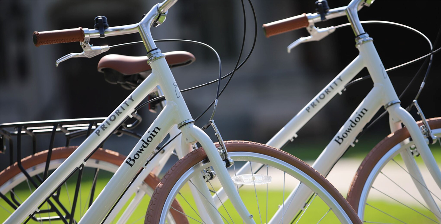 Beautiful Bowdoin Bike Share bikes