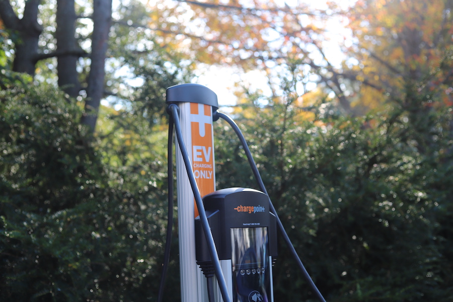 EV Charging station on campus