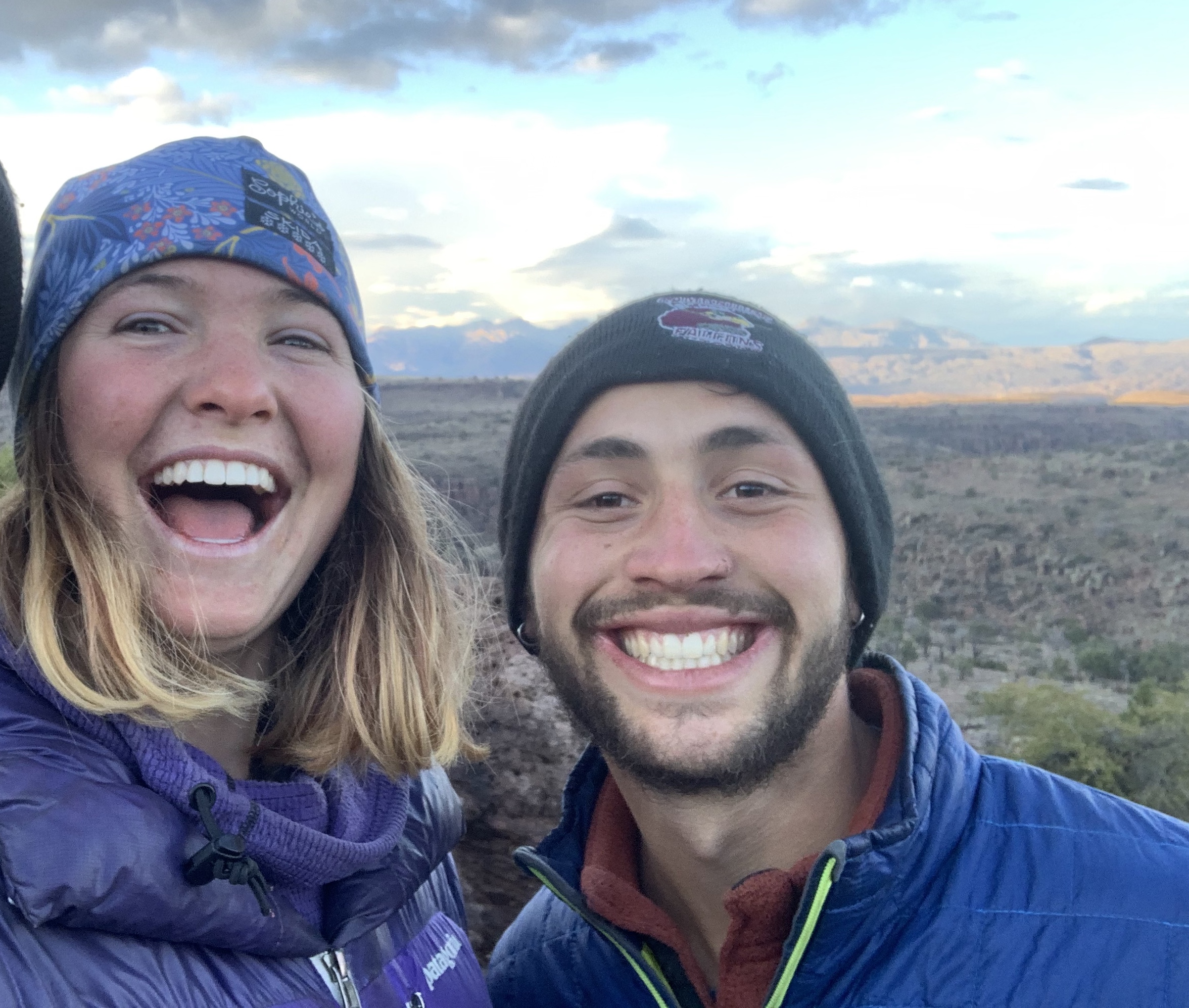 Perrin and Benjamin in Arizona