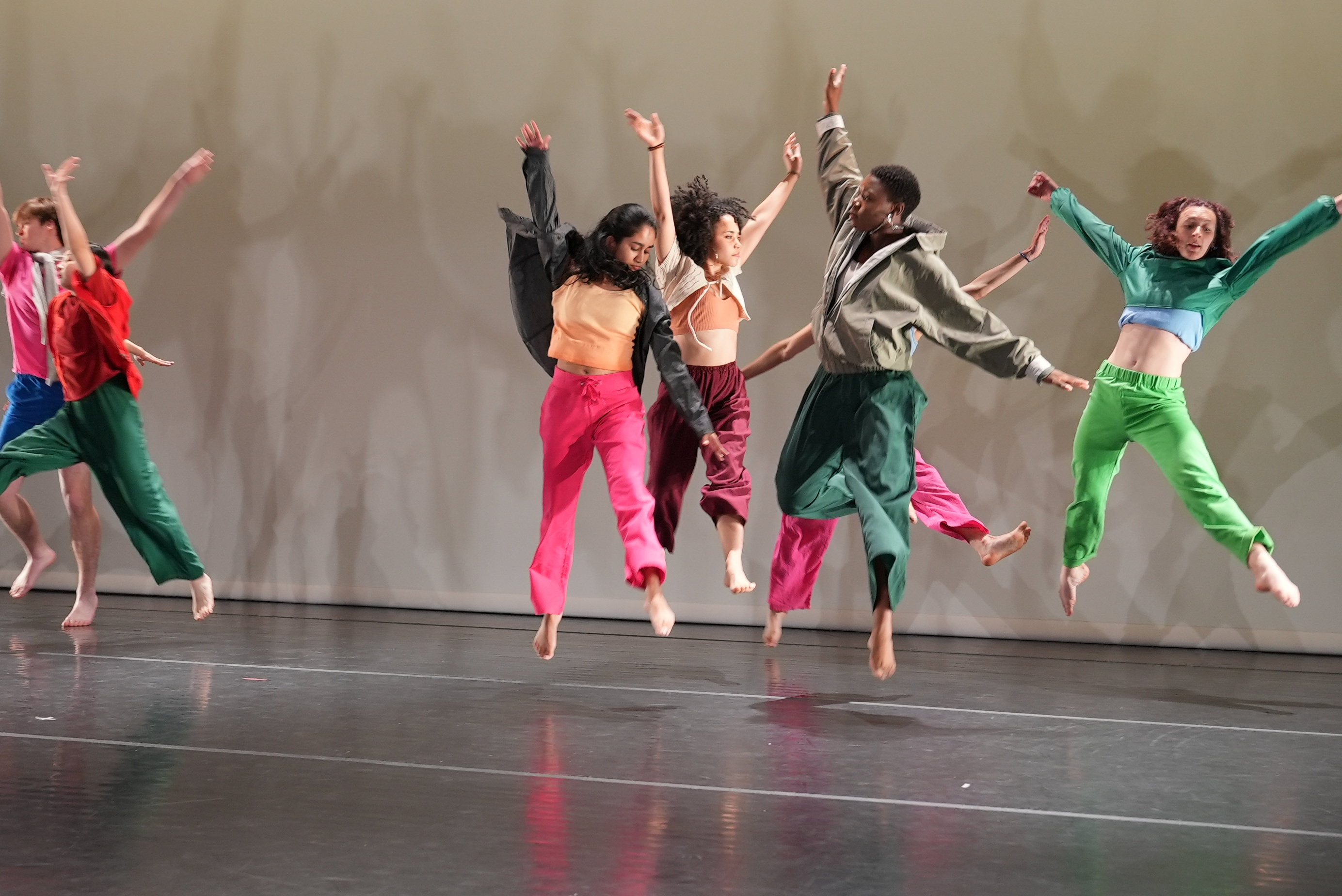 Dancers on stage