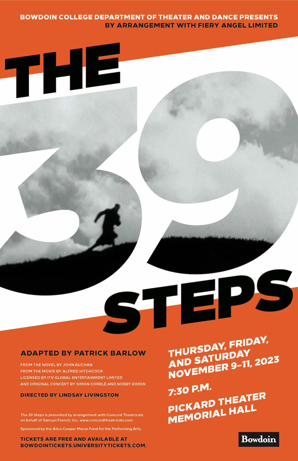 The 39 Steps promo poster