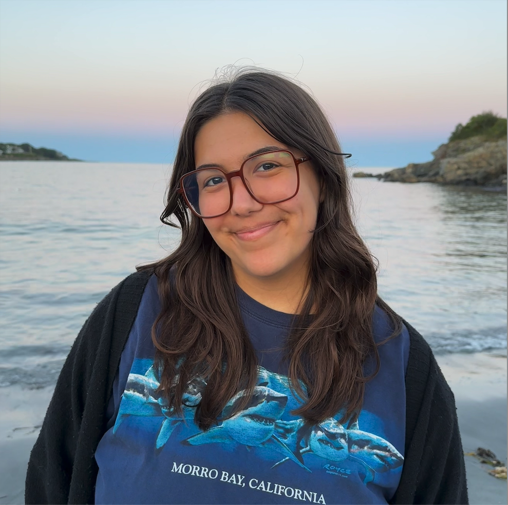 Colette Carrillo standing near ocean