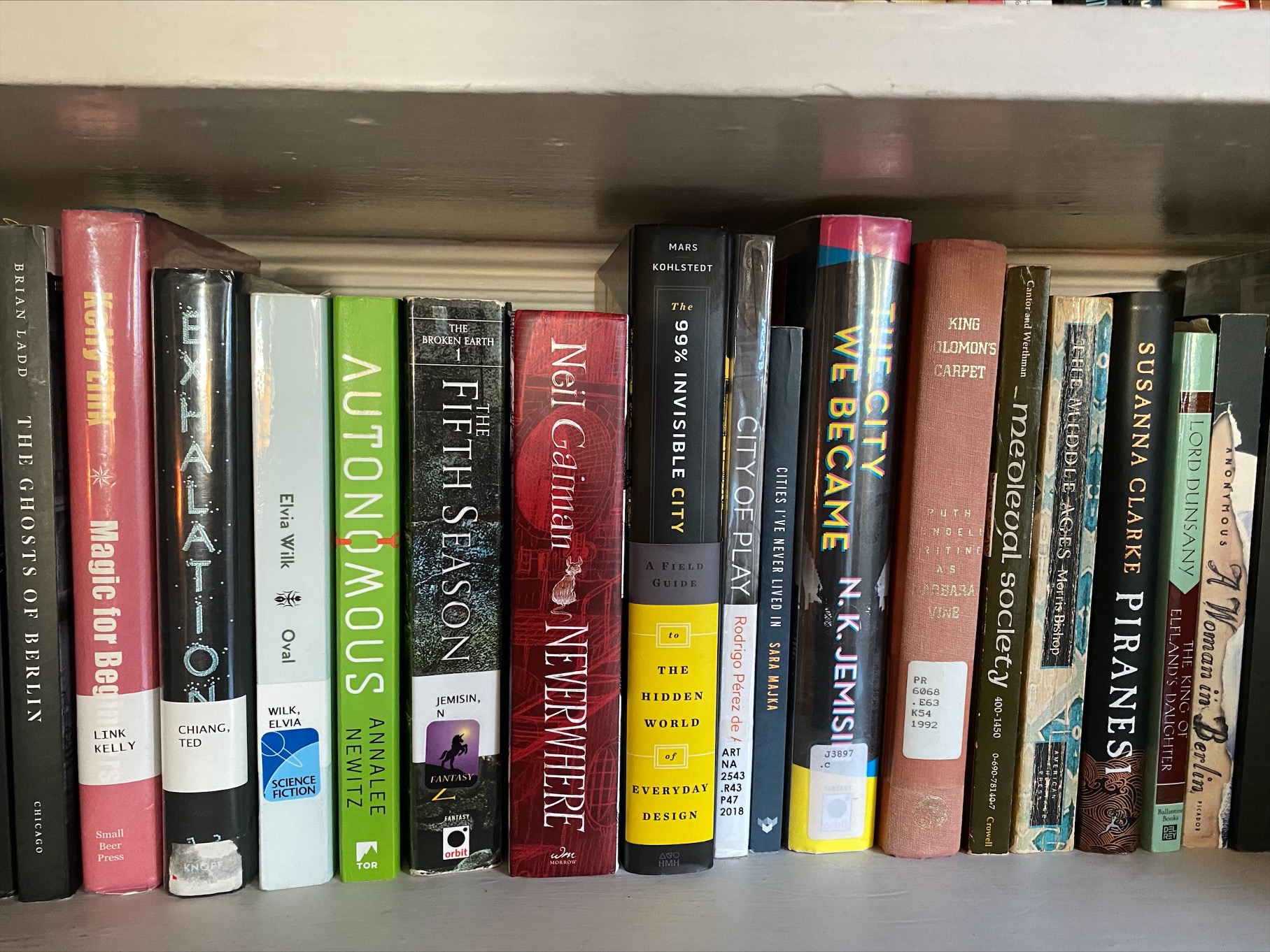Lily Tedford's Bookshelf