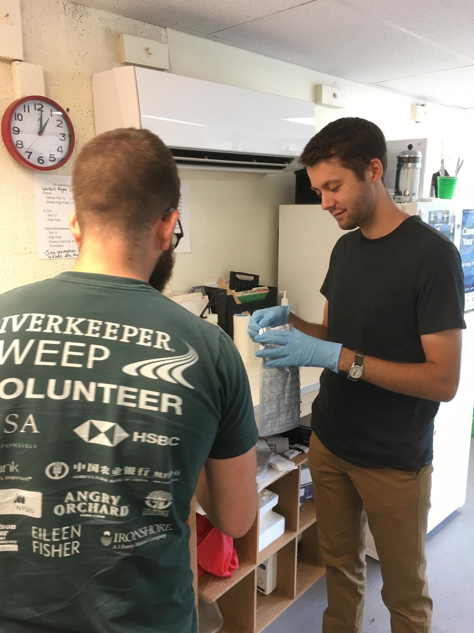 Nickie Mitch at work with Hudson Riverkeeper